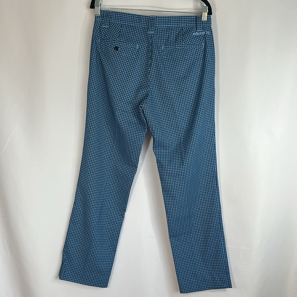 Adidas Blue Gingham Men’s 30 x 32 Golf Pants - Picture 5 of 11